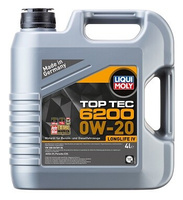 Моторное масло LiquiMoly Top Tec 6200 0W20 4 л