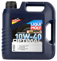 Моторное масло LiquiMoly Optimal SL/CF 10W40 4 л