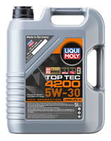 Моторное масло LiquiMoly SP 5W30 4 л Top Tec 4200