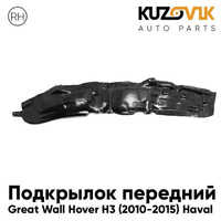 Подкрылок передний правый Great Wall Hover H3 (2010-2015) Haval KUZOVIK