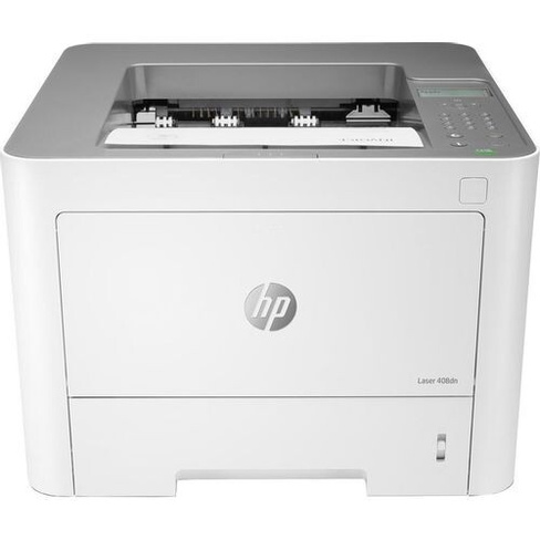 Принтер лазерный HP LaserJet Enterprise 408dn черно-белая печать, A4, цвет белый [7uq75a]