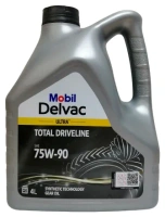 Масло трансмиссионное MOBIL Delvac Ultra Total Driveline, 75W-90, 4 л