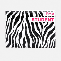 Обложка для студенческого билета, цвет черный/белый No brand