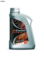 Моторное масло G-Energy Synthetic Active 5w30 1л