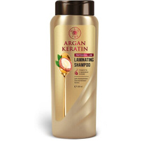Mi-Ri-Ne Argan Keratin Laminating Shampoo ламинирующий шампунь с аргановым маслом для окрашенных и истонченных волос, 50