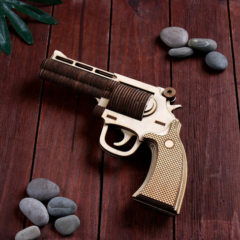 Сувенир деревянный пистолет Дарим Красиво