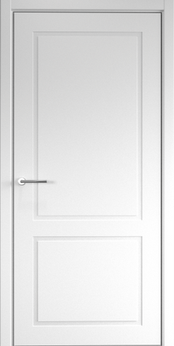 Межкомнатная дверь СХЕМА Эмаль-1 Полотно глухое Эмаль НеоКлассика-2 600 белый (защелка маг.)