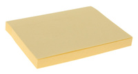 Блок с липким краем, 76 мм х 101 мм, 100 листов, пастель, желтый Calligrata