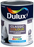DULUX Classic Colour краска для мебели и дерева матовая белая (1л)
