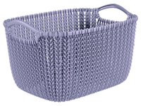 Корзина для хранения Knit S Фиолетовая пастель