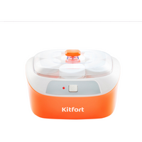 Йогуртница Kitfort КТ, 6 емкостей, индикатор работы