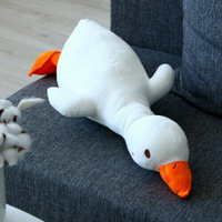 Мягкая игрушка-подушка «Утка», 60 см, цвета микс No Brand