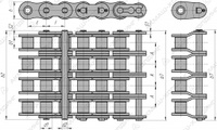 Четырехрядные по ANSI B29.1M